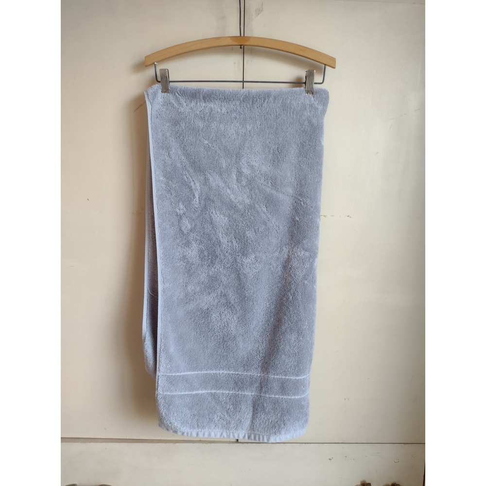 Brooklinen Light Gray Bath Towel Turkish Cotton Soft Fluffy Single Large Slate